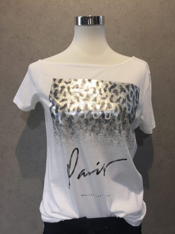 T-Shirt "Paris" weiß - Lieblingsstücke Wegberg
